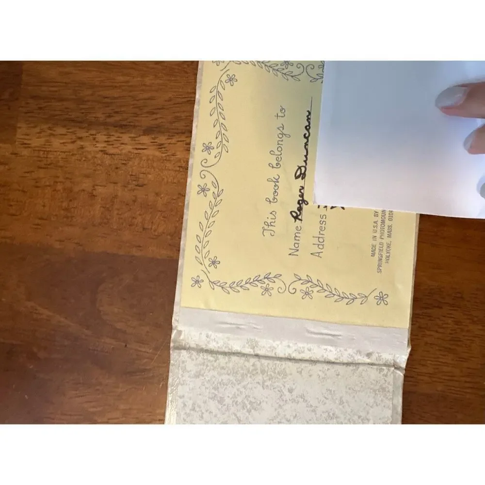Golf vintage autograph